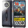 Cubot [Spedizione dalla Polonia] Cubot KingKong ACE 5 Android 16 Smartphone Robusto 10200mAh 20GB(8+12) RAM 256GB ROM 6.745" 120Hz NFC