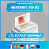 Anbernic Console di Gioco Portatile RG DS con Doppio Touchscreen IPS da 4'', Processore RK3568, Android 14, Interruttore Magnetico a Effetto Hall, Lettore Video Fliptop
