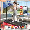 RAMYPOKET Tapis roulant elettrico pieghevole Pendenza 9% Velocità APP 1-10 km/h Motore silenzioso 2,5 CV Tappetino da passeggio per ufficio domestico attrezzi palestra tapis roulant pieghevole per