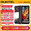 OUKITEL Smartphone Rugged Android 15 WP53 PRO 24GB (8+16) +256GB 11000mAh 50MP con Luce da Campeggio, Altoparlante, Schermo 6.52" e NFC