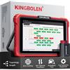 KINGBOLEN Ultimo Modello 2026 KINGBOLEN K10 PRO/K10 ELITE Strumento Diagnostico con Diagramma Topologico Completo del Sistema, Scanner Auto OBD OBD2 CANFD DOIP, 40+ Funzioni di Reset