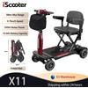 iScooter Monopattino Elettrico iScooter X11 250W 24V 15.6Ah con Batteria al Litio Rimovibile, Velocità 0-7km/h, Autonomia 25-30km, Pieghevole
