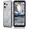 OSCAL [Spedizione dalla Francia] Blackview OSCAL MARINE 3 5000mAh Android 16 24GB(8+16)+256GB Smartphone Robusto 6.56" HD 90Hz NFC 18W