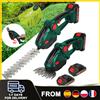 Warmom Tagliasiepi Elettrico 2-in-1 Senza Fili per Erba e Arbusti, Attrezzo Manuale per Potatura e Diserbo Domestico, Rasaerba per Giardino