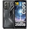 BLACKVIEW [Spedizione dalla Francia] Blackview FORT 5 36GB(12+24)+256GB 6.78" HD+ IPS 5000mAh Smartphone Robusto Telefono Cellulare Android 16 NFC