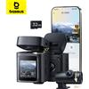 BASEUS Dash Cam Baseus 4K con Sensore SONY STARVIS, Visione Notturna, Telecamera Anteriore e Posteriore, ADAS, WiFi6, GPS, Dashcam con Monitoraggio Parcheggio 24H