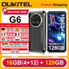 OUKITEL G6 Smartphone Robusto Android 16 16GB(4+12)+128GB Unisoc T615 4G Fotocamera 64MP Display 6.52 pollici 90Hz Batteria 10600mAh NFC