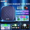 CarlinKit 6G/8G+128G Android 13 CarPlay AI Box 8 Core Wireless Android Auto CarPlay Video Box Aggiornamento FOTA per Netflix YouTube