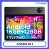 DOOGEE Tablet DOOGEE U11 16GB+128GB, Display Ultra-chiaro da 11" a 90Hz, Batteria da 8580mAh, Unisoc T7200, Doppio Altoparlante, Widevine L1, Android 16