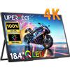 UPERFECT Monitor portatile QLED 4K da 18,4 pollici con HDMI USB C 3.1 per XBOX PS5 Display per giochi ultrawide PC Mac Phone Extend Screen