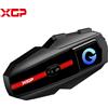 XGP Nuovo Interfono per Moto XGP, Auricolare Bluetooth per Casco, Condivisione Musica, Controllo Vocale, Microfono con Riduzione del Rumore, Batteria da 1000mAh