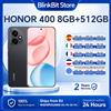 HONOR Versione Globale HONOR 400 Smartphone 5G Snapdragon 7 Gen 3 Fotocamera AI da 200MP Display AMOLED da 6,55'' 5300mAh 66W SuperCharge