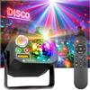 YUNFA Luci da Discoteca DJ con Sfera Luminosa, Effetti di Luce LED Attivati da Suono e Motivi, per Natale, Rave, Karaoke Domestico, Danza, Club e Bar