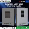 POWGROW Inverter Solare Ibrido 12KW 48VDC Onda Pura 24V 220V 160A con Regolatore di Carica MPPT Convertitore Off-Grid WIFI
