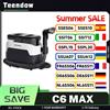 Teendow C6 MAX Pulitore 3-in-1 per Tappezzeria e Tappeti, Vapore 1650W, Aspirazione 12000Pa, Doppio Serbatoio, Adatto per Animali Domestici, Ugelli Multipli