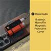 NONE iBasso Jr. McMuffin Cover protettiva magnetica Adesivo magnetico Clip per coda piccola con 6 elastici