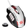 REDRAGON Mouse da Gaming Redragon M908 Impact RGB MMO, Ottico, Cablato, Design Ergonomico, Precisione Massima 24000 DPI, 18 Pulsanti Programmabili
