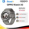 OPPO Versione UE dello smartwatch OPPO Watch X3 con Wear OS by Google, monitoraggio del sonno, autonomia della batteria di 16 giorni, monitoraggio della saturazione di ossigeno nel sangue (SpO2) e