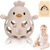 Venditer Vendita Giocattoli Montessori Bebes 0-3-6-12 Mesi Educativi, giocattolo per Bambini, Neonati 1 Anno, Sensori Baby Sonaglio Regalo Beige