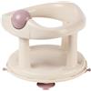 Bebeconfort Seggiolino Girevole Bagnetto neonato per Vasca da Bagno e Doccia, Seggiolino da bagno per bambini fino a 10 kg, Girello per il Bagnetto, Seduta ergonomica, Ventose di Sicurezza, Beige