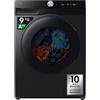 SAMSUNG WD90HG6U94BBU3 LAVASCIUGA, Caricamento frontale, capacità lavaggio 9 kg, asciugatura 6 26 programmi, Profondità 49,5 cm, Giri 1400 rpm, Nero, Classe D