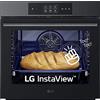 LG WSED7665B InstaView FORNO INCASSO Capacità 76 l, dimensoni: L 59,2 cm - A 59,4 P 56,9 cm, Black Steel, classe A++