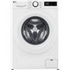 LG D2R3S08NSWW LAVASCIUGA, Caricamento frontale, capacità lavaggio 8 kg, asciugatura 5 12 programmi, Profondità 47,5 cm, Giri 1200 rpm, Bianca, Classe E