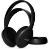 PHILIPS SHD6000BK/12 CUFFIE WIRELESS, NERO
