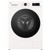 LG F2NX10S7NWB LAVATRICE, Caricamento frontale, 7 kg, 12 programmi, Profondità 44 cm, Giri 1200 rpm, Ivory White, livello rumorosità centrifuga 75 dB(A), Classe A