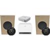 Focal Sistema audio stereo 2.1 Focal 100ICW6 con altoparlnte da soffitto