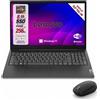 Lenovo Notebook Pc Portatile LENOVO RYZEN 5-7520U RAM 8GB SSD 256GB Win 11 Pro + MOUSE