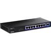 TRENDnet Switch multi-gig a 9 porte, TEG-S591, 8 porte RJ-45 da 2,5 G, 1 porta R
