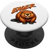 Eager Beaver Co Divertente castoro desideroso animale gioco di parole roditori amante umorismo PopSockets PopGrip Adesivo