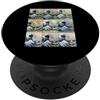 The Great Wave Artwear La grande onda off Kanagawa Hokusai arte giapponese retrò PopSockets PopGrip Adesivo