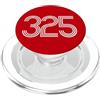 City & State Abilene Texas 325 Codice area Residente locale Patriot Americano PopSockets PopGrip per MagSafe