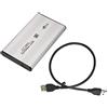 KALEA-INFORMATIQUE Contenitore USB per disco rigido 2,5 SATA, collegamento USB 2.0, con coperchio