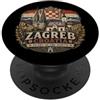 Regali croati ZAGABRIA, CROAZIA PopSockets PopGrip Adesivo