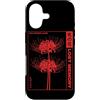 Red Spider Lily Flower Manga Aesthetic A Custodia per iPhone 17 Red Spider Lily Lost Memory Anime Otaku Grunge Estetica