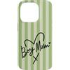 Animal Print Cute And Fun Custodia per iPhone 14 Pro Matcha Fiocco Verde Carino Ragazzo Mamma