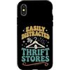 Negozio Dell'usato Acquisti Di Seconda M Custodia per iPhone X/XS Easily Distracted By Thrift Stores Mercatino Delle Pulci