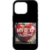 Beagle Puppy Lover PS Custodia per iPhone 16 Pro My Dog Is My Valentine Beagle Street Graffiti Amante dei cani