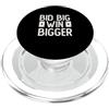 Pitch Card Game Costumes For Pitch Playe Bid Big Win Bigger Funny Pitch Card Game per un giocatore del passo PopSockets PopGrip per MagSafe
