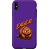 Eager Beaver Co Custodia per iPhone XS Max Divertente castoro desideroso animale gioco di parole roditori amante umorismo