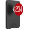 City & State Akron Ohio 234 Codice Area Residente locale Patriot Americano PopSockets PopWallet per MagSafe