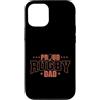 Rugby Sports Stadium dad Match Sports Fo Custodia per iPhone 12/12 Pro Orgoglioso Rugby Padre Calcio Sport Giocatore