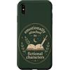 Fictional Character Emotional Reading Bo Custodia per iPhone XS Max Emozionalmente Attaccato Ai Personaggi Fictional Book Lover