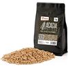 BBQ-Toro Pellet di Acacia 100% Legno Naturale per Grill, Affumicatore, Forno per Pizza e Sistemi di Riscaldamento