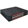 QOLTEC Switch Qoltec 52292 non gestito 16 porte Gigabit Ethernet 10-100-1000 Nero [NUQOLSW16052292]