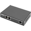 Digitus Trasmettitore e extender Digitus Gigabit 4PPoE AV 2 port 10/100/1000 60W Nero [DN-95127-1]