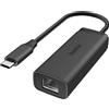 Hama Adattatore di rete Hama 00200360 Usb-C RJ-45 a Ethernet 2.5Gigabit Nero